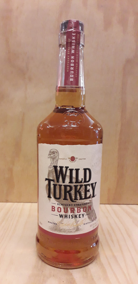 Wild Turkey Whiskey Bourbon 81 Proof 50,5%alc. 70cl