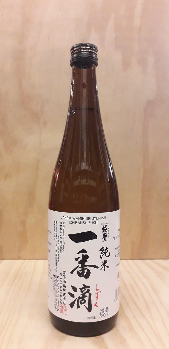 Sake ICHIBAN SHIZUKU 15.5%Alc. 72cl