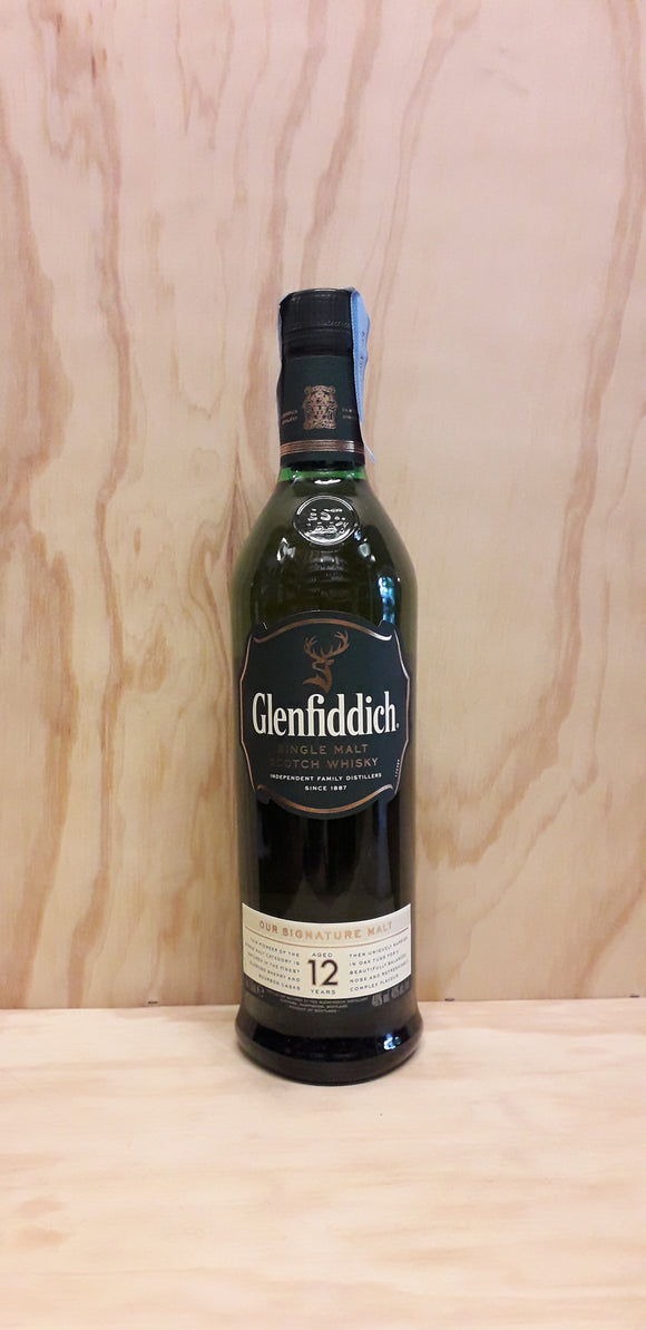 Glenfiddich Single Malt Scotch Whisky 12 anos 70cl
