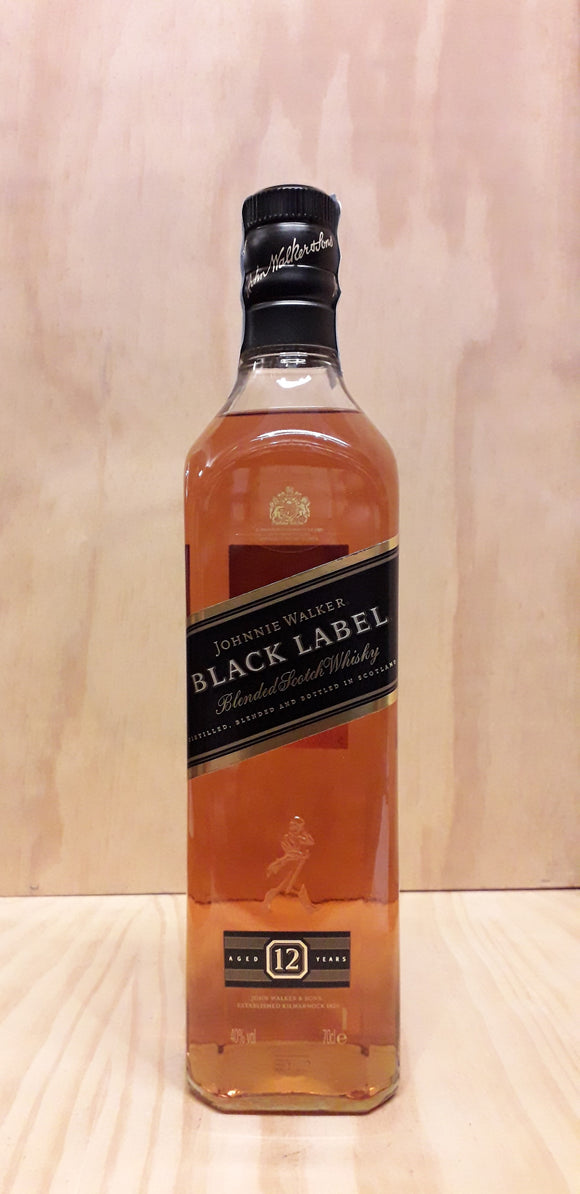 Johnnie Walker Black Label Blended Scotch Whisky 40%alc. 70cl