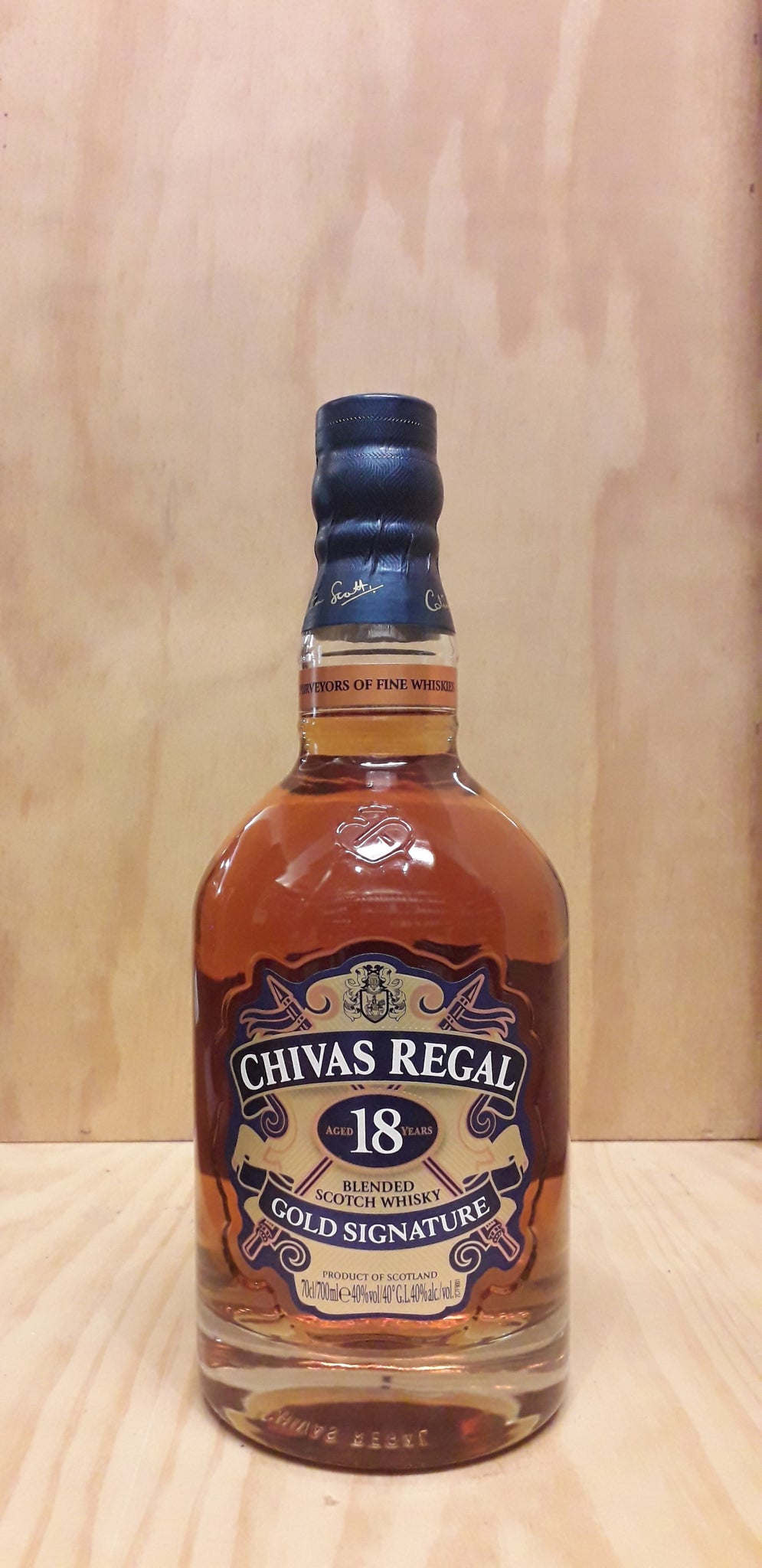 Achat de Whisky Chivas Regal 18 ans Gold Signature 70cl vendu en Coffret  sur notre site - Odyssee-vins