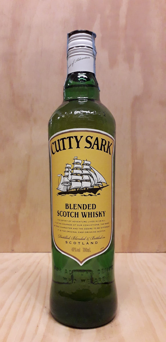 Cutty Sark Blended Scotch Whisky 40%alc. 70cl