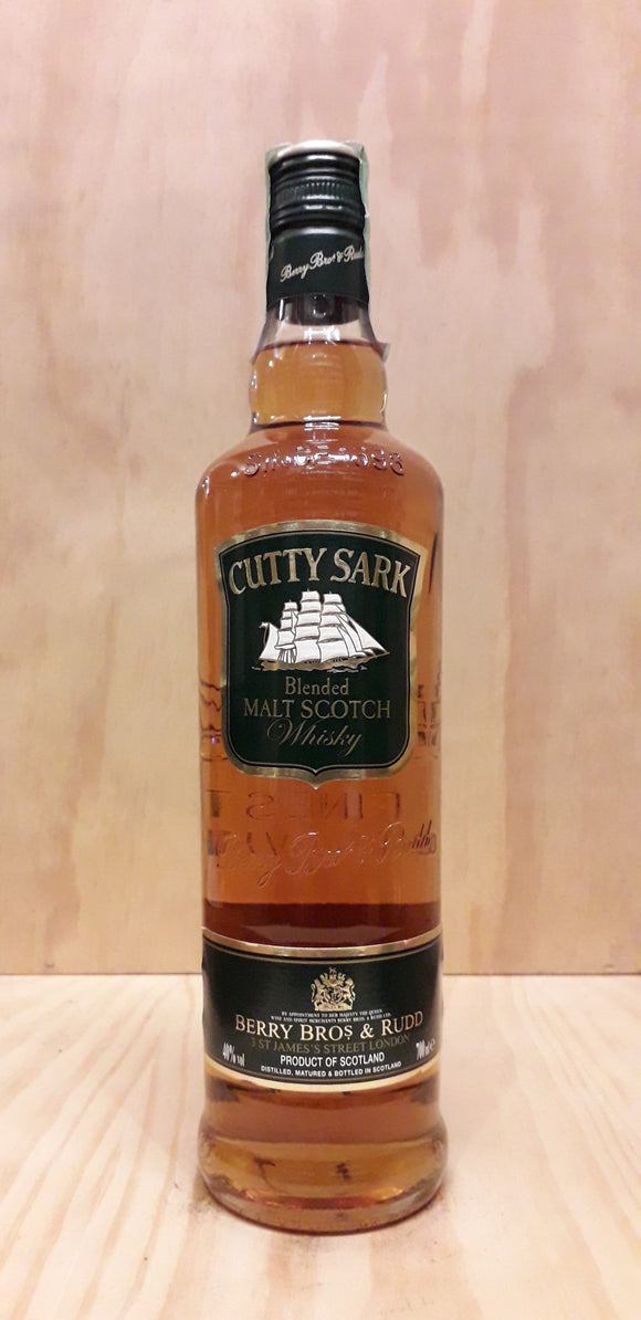 Cutty Sark Blended Malt Scotch Whisky 40%alc. 70cl