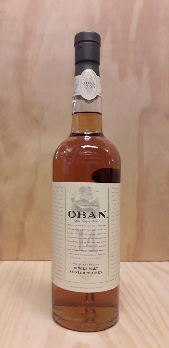 Whisky Malt OBAN 14 Anos 43%alc. 70cl