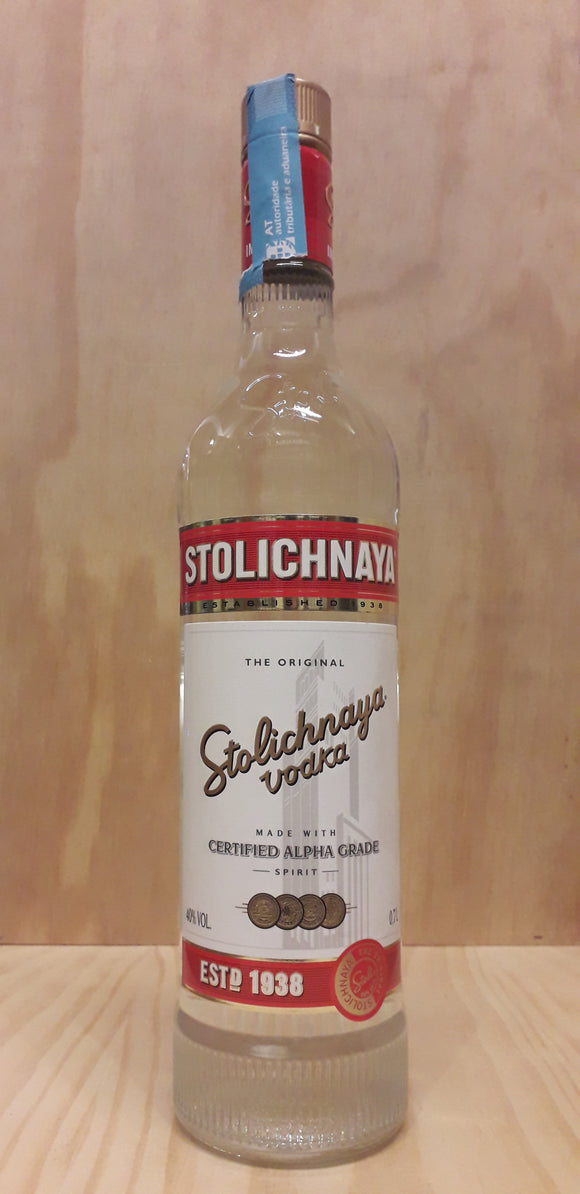 Vodka Stolichnaya 40%alc. 70cl